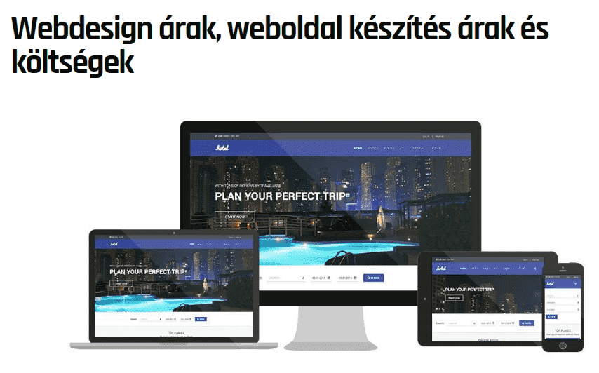 Webdesign árak